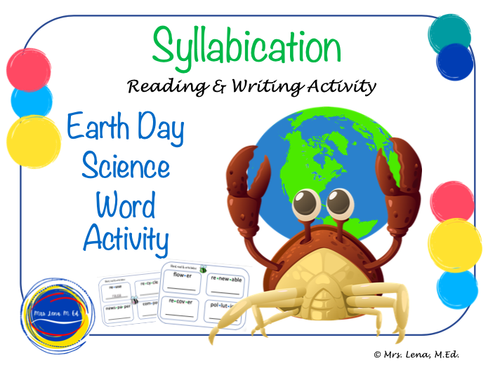FREE Earth Day Syllabication Activity Pack; how to teach reading